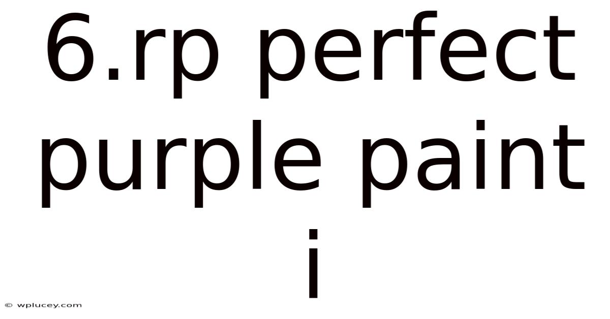 6.rp Perfect Purple Paint I