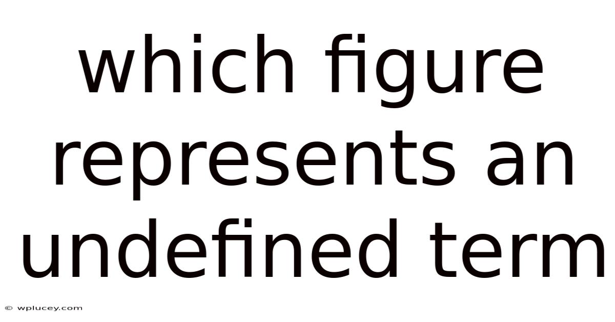 Which Figure Represents An Undefined Term